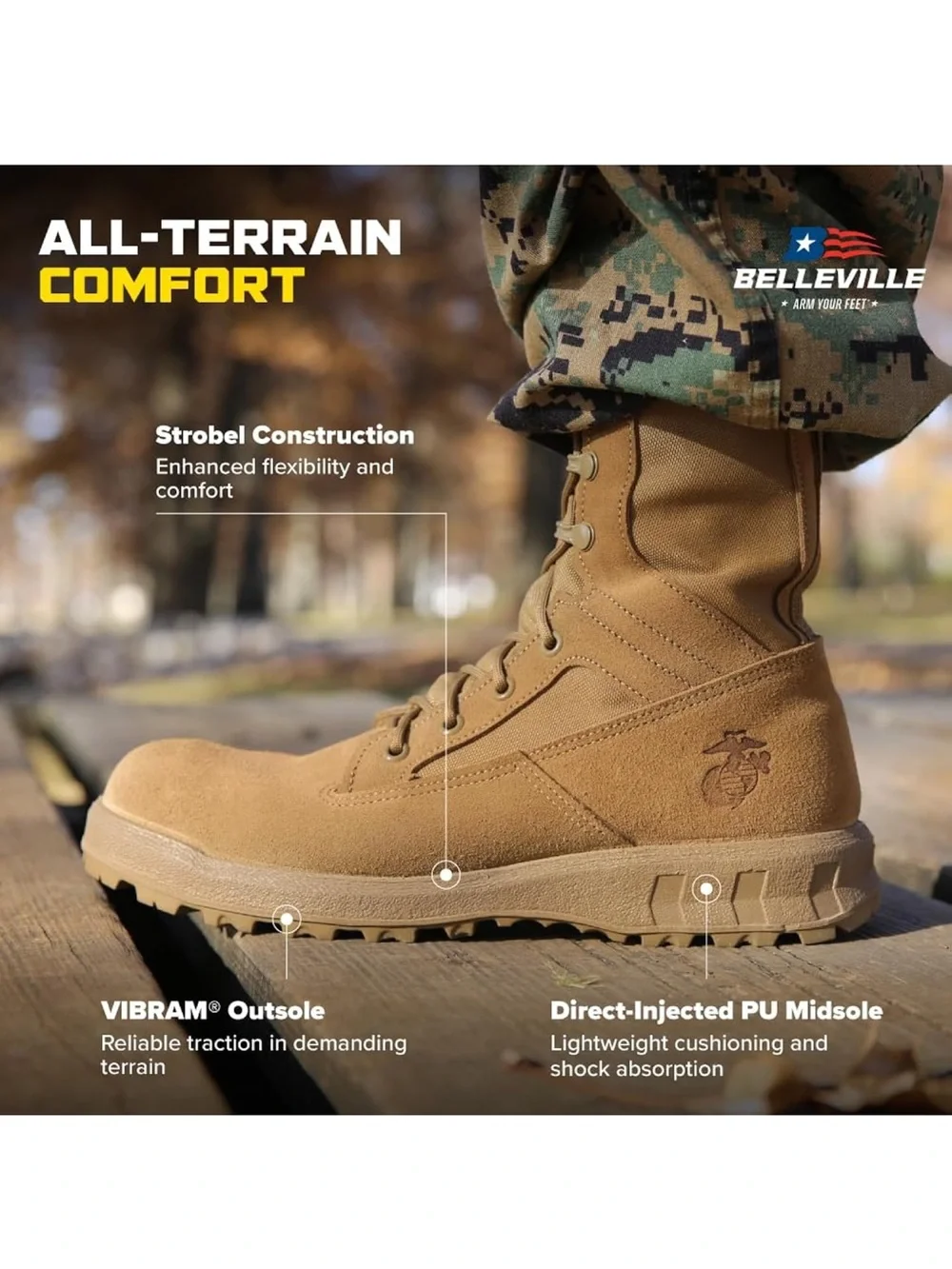 Belleville 510 Marine Corps Boots